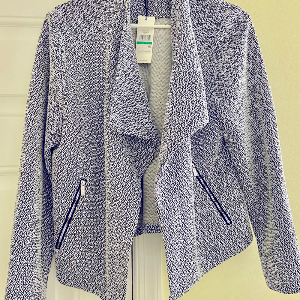 Calvin Klein gray jacket size L BNWT